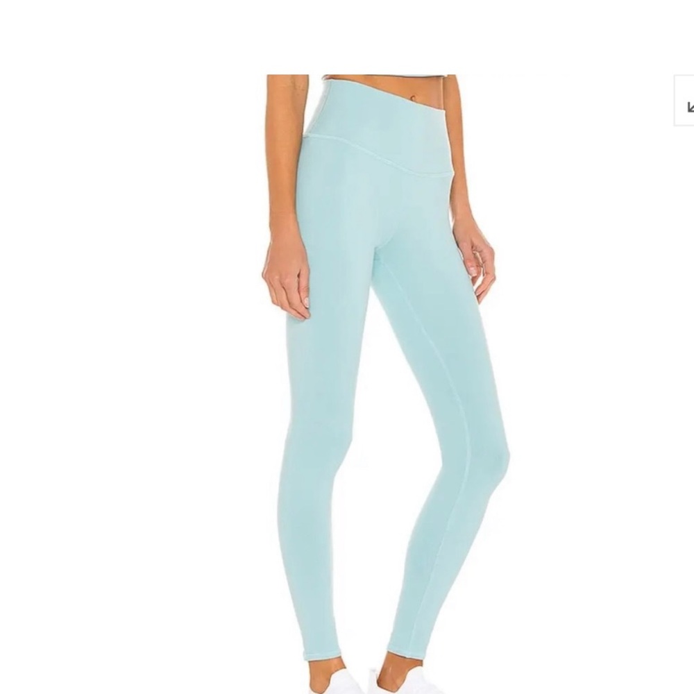 Alo Yoga High Waste Airbrush Pants - Blue Quartz